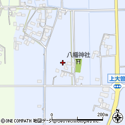 栃木県真岡市上大曽452周辺の地図