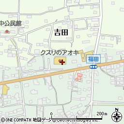 クスリのアオキ　川西店周辺の地図