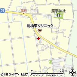 群馬県前橋市下大屋町512周辺の地図