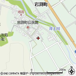 石川県小松市岩渕町チ54周辺の地図