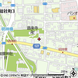 ほっともっと前橋元総社店周辺の地図