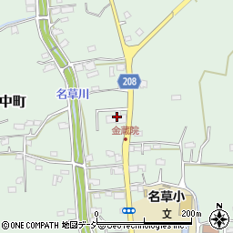 栃木県足利市名草中町1190周辺の地図