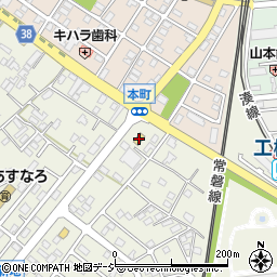 セブンイレブンひたちなか武田店周辺の地図