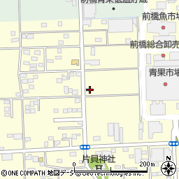 群馬県前橋市東片貝町407-3周辺の地図