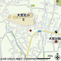 栃木県栃木市大宮町1684-6周辺の地図