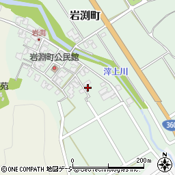 石川県小松市岩渕町チ92周辺の地図