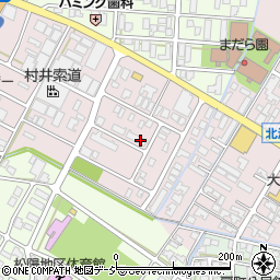 石川県小松市北浅井町舟津周辺の地図