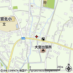 栃木県栃木市大宮町1673周辺の地図