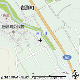 石川県小松市岩渕町チ周辺の地図
