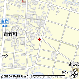 石川県小松市吉竹町と82周辺の地図