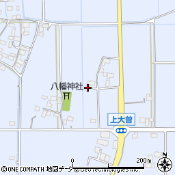 栃木県真岡市上大曽407周辺の地図