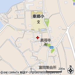 群馬県高崎市箕郷町富岡70周辺の地図