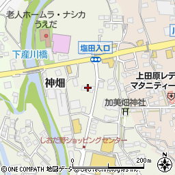 ホンダカーズ長野中央南店周辺の地図