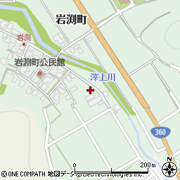 石川県小松市岩渕町チ97周辺の地図