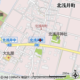 石川県小松市北浅井町イ146周辺の地図