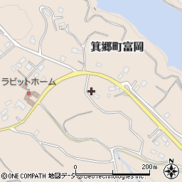 群馬県高崎市箕郷町富岡1496周辺の地図