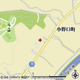 栃木県栃木市小野口町408周辺の地図