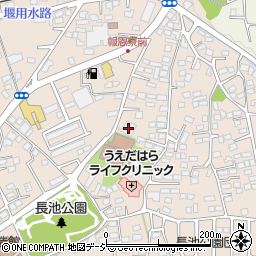 うえだはら敬老園デイサービスセンター周辺の地図