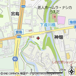 ドコモショップ塩田店周辺の地図
