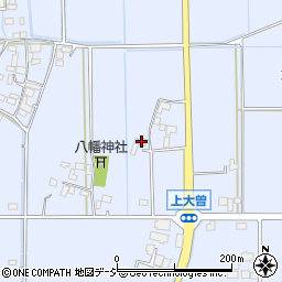 栃木県真岡市上大曽409周辺の地図