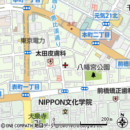 フタバ薬局本町店周辺の地図