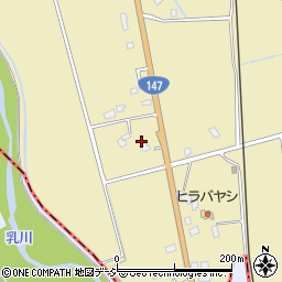 長野県北安曇郡松川村5808周辺の地図