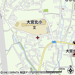 栃木県栃木市大宮町1684-12周辺の地図