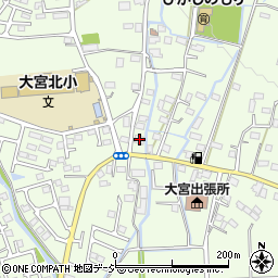 栃木県栃木市大宮町1677周辺の地図