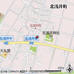 石川県小松市北浅井町イ148周辺の地図