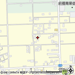 群馬県前橋市東片貝町307-2周辺の地図