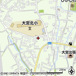 栃木県栃木市大宮町1684-2周辺の地図