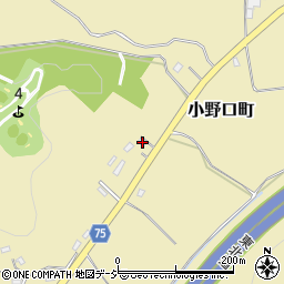 栃木県栃木市小野口町409周辺の地図