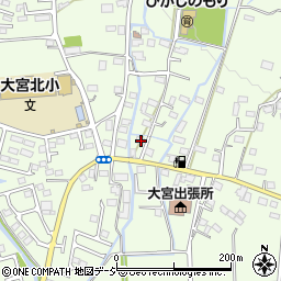 栃木県栃木市大宮町1674-5周辺の地図