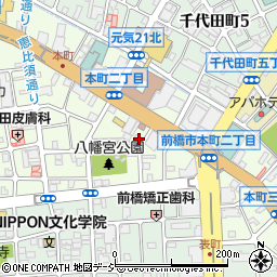 駒井園周辺の地図