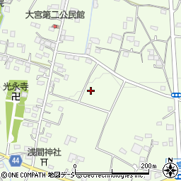〒328-0011 栃木県栃木市大宮町の地図