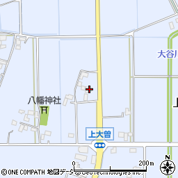 栃木県真岡市上大曽392周辺の地図