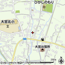 栃木県栃木市大宮町1676-2周辺の地図