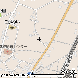 栃木県下野市小金井1237-1周辺の地図