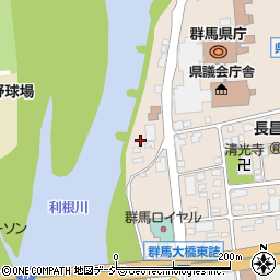 長壁神社周辺の地図
