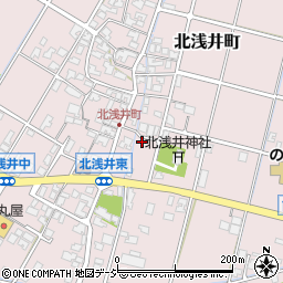 石川県小松市北浅井町イ309周辺の地図