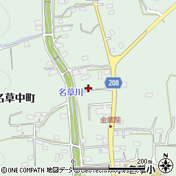 栃木県足利市名草中町1524周辺の地図