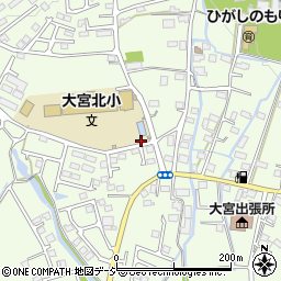栃木県栃木市大宮町1784周辺の地図