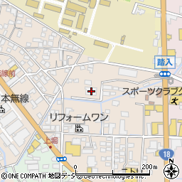 株式会社エイジェック長野工場周辺の地図