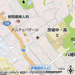 茨城県水戸市松本町1-44周辺の地図