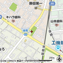 茨城県ひたちなか市勝田本町27周辺の地図