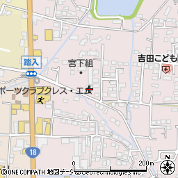 エフビー介護サービス上田周辺の地図
