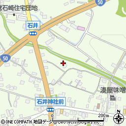 茨城県笠間市石井1405周辺の地図