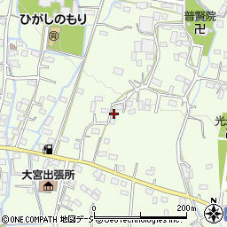栃木県栃木市大宮町1585周辺の地図