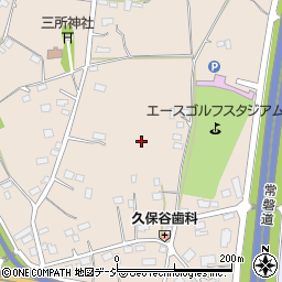 茨城県水戸市加倉井町周辺の地図
