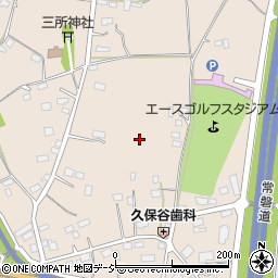 茨城県水戸市加倉井町周辺の地図